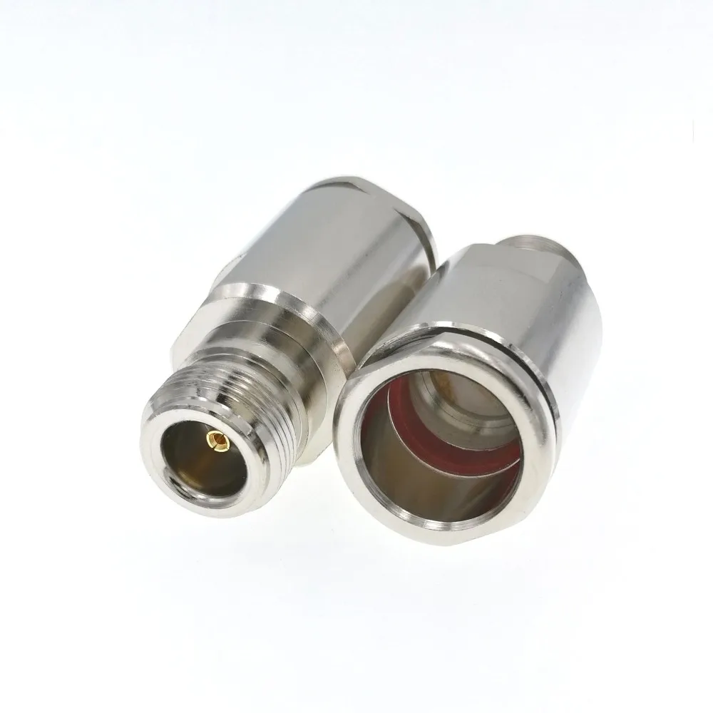 

10PCS N Female Clamp RF Connector For LMR600 12D-FB Coaxial Cable