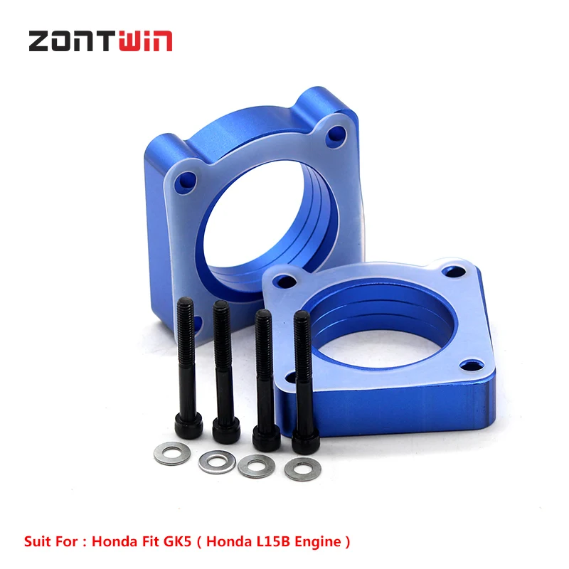 Forged Aluminum Alloy 6061-T6  Throttle Vortex Intake Gasket for Honda L15B Engine FIT GK5 2014-2019