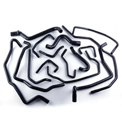 For 1985-1996 Renault 5 GT R5 Turbo Phase 2 5GT 1.4L Radiator Coolant Hoses Silicone Tubes Kit Piping 15Pcs 11 Colors