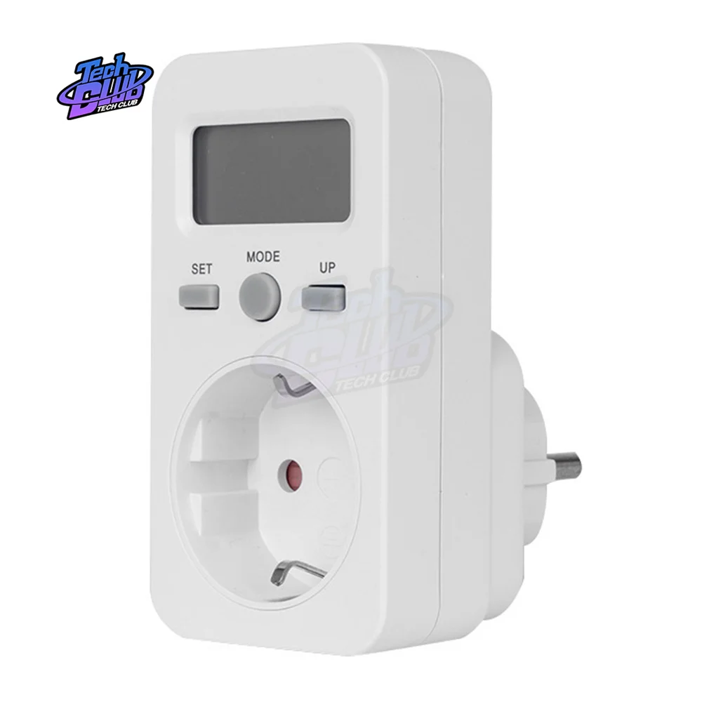 Power Meter Socket KWE-PMB03 Plug Socket Digital Voltage Wattmeter Power Consumption Watt  AC Electricity Analyzer Power Supply