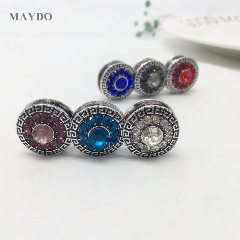 XT173   Fashion Solid magnet Brooch Pin Muslim for Scarf Elegant Trendy Style for Women Crown Strong Magnetic Hijab Magnet