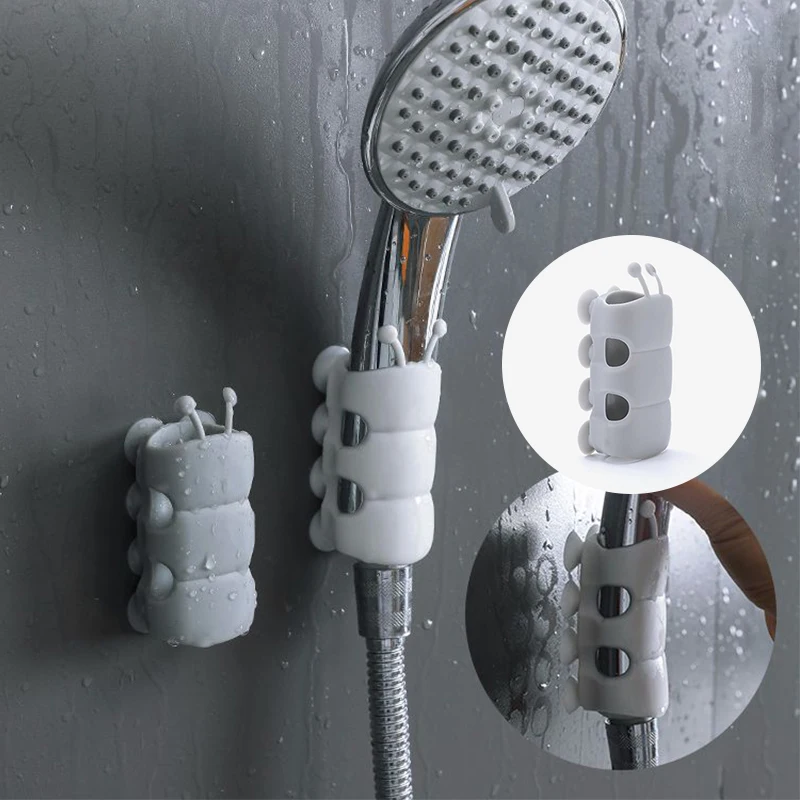 Shower bracket shower suction cup Holder shower accessories water heater nozzle fixed base non-perforated  fixed base frame