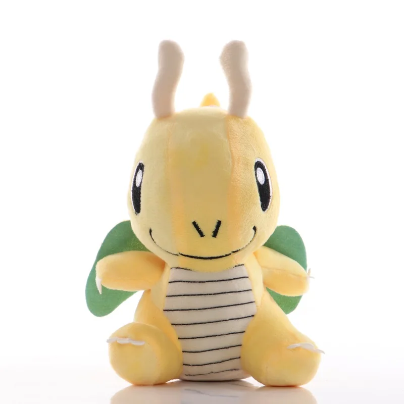 

20cm TAKARA TOMY Pokemon Dragonite Plush Toys Doll Dragonite Soft Stuffed Animals Plush Dolls Gifts for Kids Children Birthday