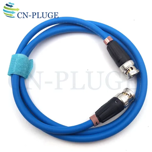 Azul rojo negro verde Canare LV-61S 75ohm cámara señal de vídeo línea de transmisión SDI enchufe BNC a enchufe BNC cable SDI de cámara