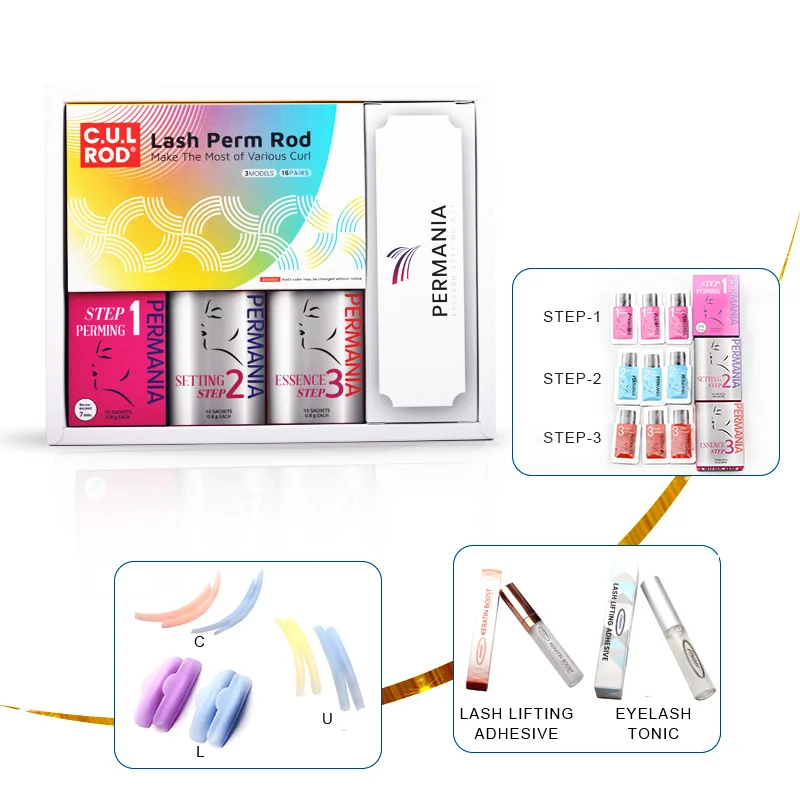 

Korea Import Perming Curling Lash Lift Eyelash Perming Curling Nutritious Rods Growth Eyelash Lifting Eyelashes Beauty Lift Kits