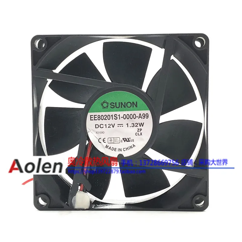 

New original EE80201S1-0000-A99 8020 12V 1.32W ultra-quiet cooling fan