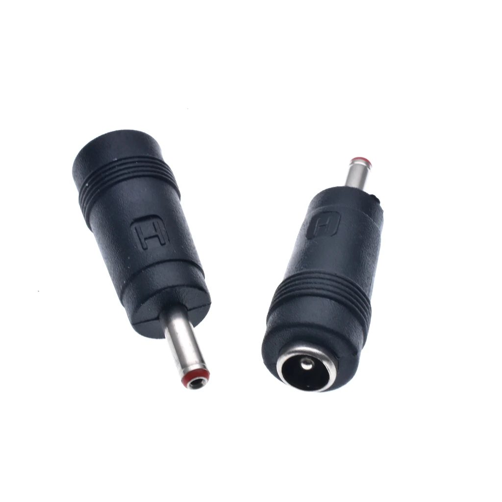 10pcs Female 5.5mm x 2.1mm to Male 3.5mm x 1.35mm DC Power Converter Plug Jack Adapter Barrel Plug Connector for Wall Chargers