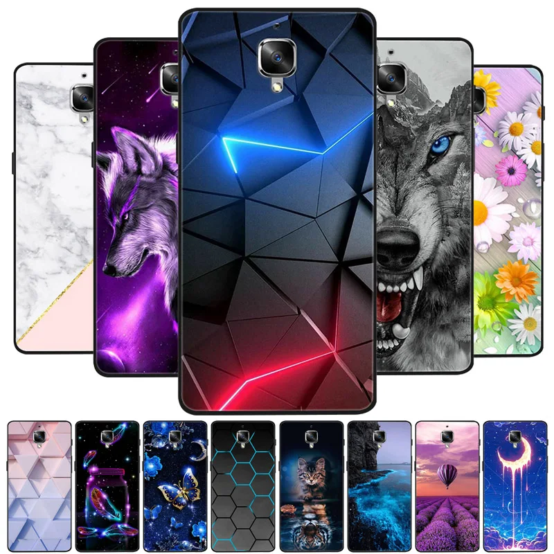 For OnePlus 3T Case Silicon Back Cover Phone Case for OnePlus 3T 3 T Cases Soft bumper coque One Plus 3 OnePlus3 T Fundas TPU