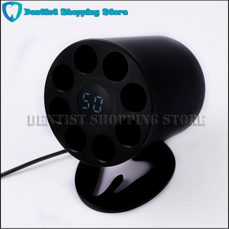 Dental Composite Resin Heater 8-hole Heating Digital Display 3-speed Thermostat Dentist Filling Tool Dentisty Medical Equipment