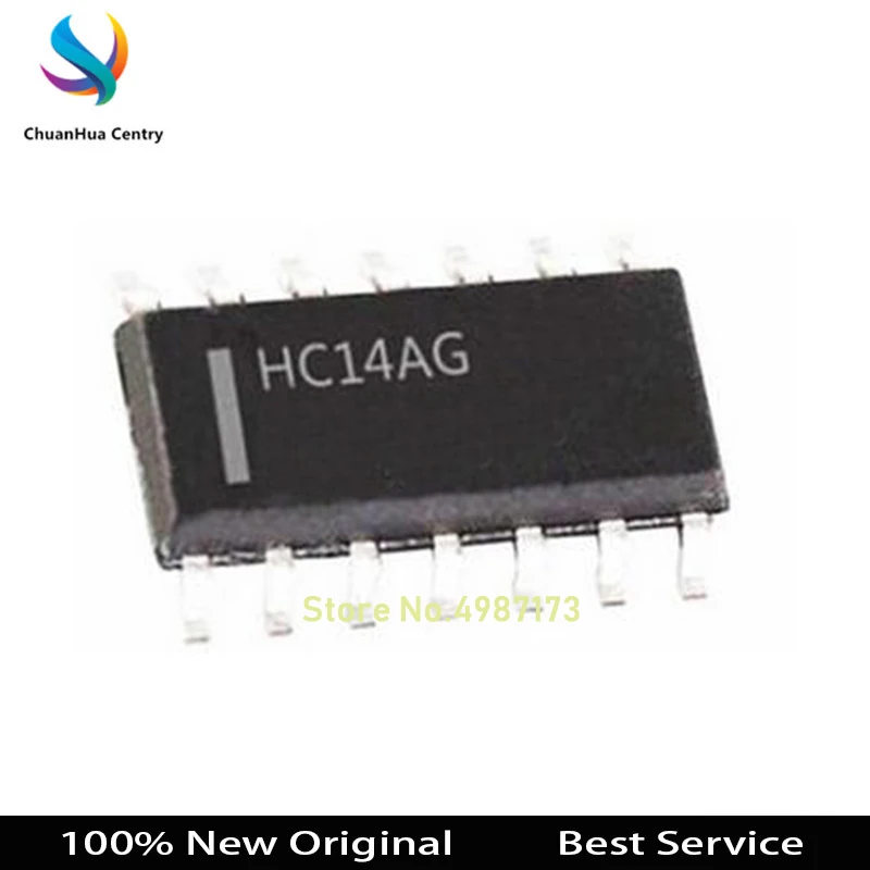 

10 Pcs MC74HC14ADR2G SOP14 100% New Original In Stock