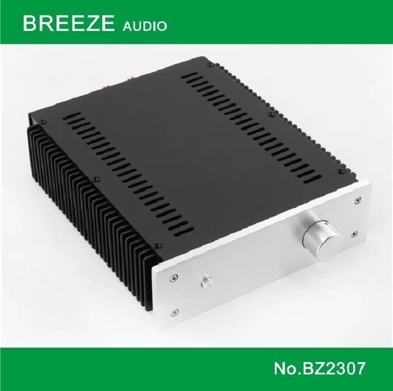 BRZHIFI BZ2307 custodia in alluminio a doppio radiatore per amplificatore di potenza