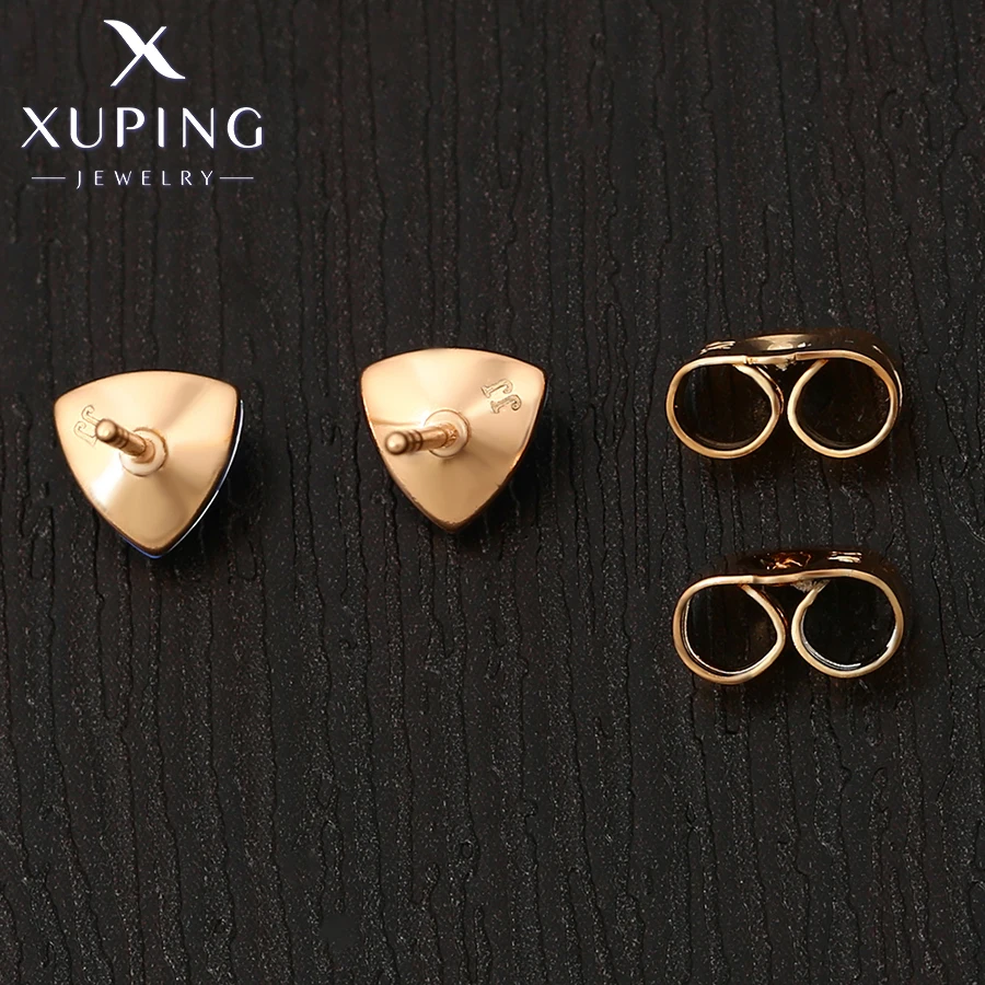 Xuping Jewelry Fashion Charm Cheap Simple Small Stud Crystal Earring for Women Girl Party Gift A00663134