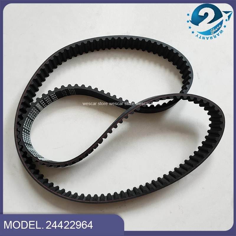 Original Timing Belt 24422964 40802*24MM For Chevrolet Cruze Sonic Aveo Buick Regal Pontiac G3 Opel Astra Insignia Vectra Zafira