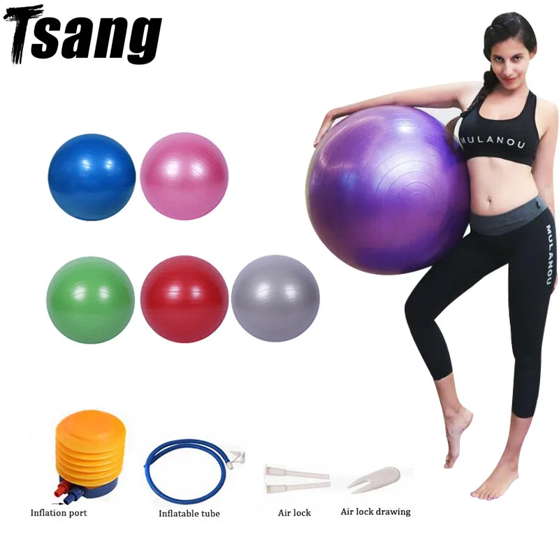 Yoga Ball 75cm Fitness Ball Pilates Exercise Home Gym Yoga Exercise Women Training  Equipment Balance Balls мяч для фитнеса