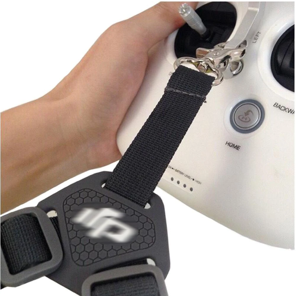 Có Thể Điều Chỉnh Từ Xa Điều Khiển Dây Vai Dây Quai Đeo Dây Phơi Đồ Đa Năng Sling Cổ Có Móc Treo Cho DJI Phantom 3/4 Truyền Cảm Hứng Cho