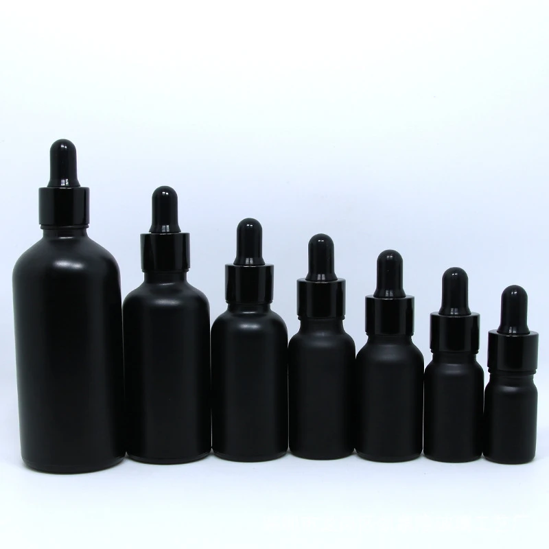 12pcs frost glass essential oil dropper bottle wtih piepette drop vials Containers 5ml 10ml 15ml 20ml 30ml 50ml 100ml