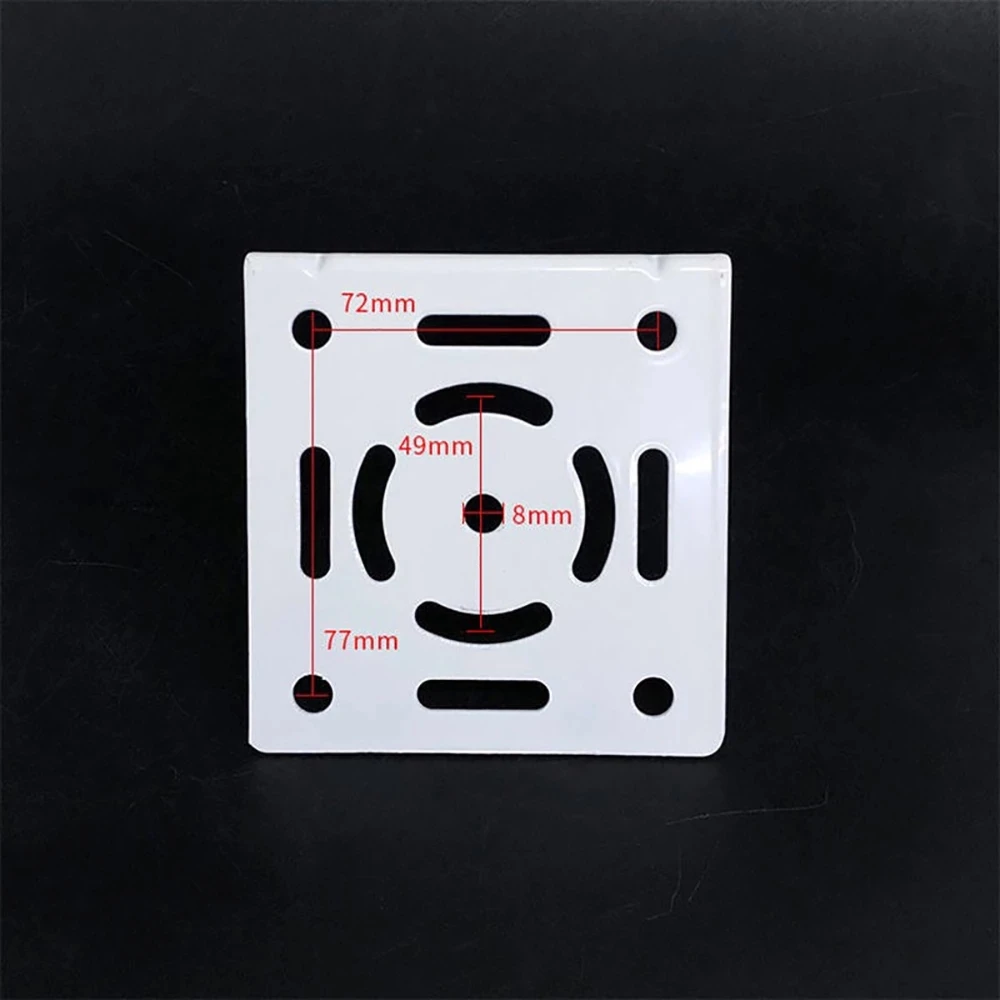 High Quality Metal Steel Vertical Wall Mount Bracket Right Angle Reinforcing Plate for CCTV PTZ Dome Camera Ceiling Mounting