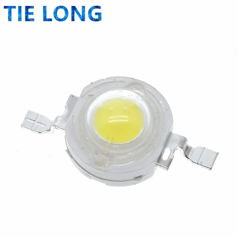 10PCS/LOT led 1W 100-120LM LED Bulb IC SMD Lamp Light Daylight white/warm white High Power 1W LED Lamp bead