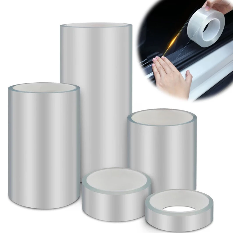 

Universal Car Anti-collision Strip Nano Tape Scratchproof Car Threshold Transparent Film Door Edge Rim Protective Car Stickers