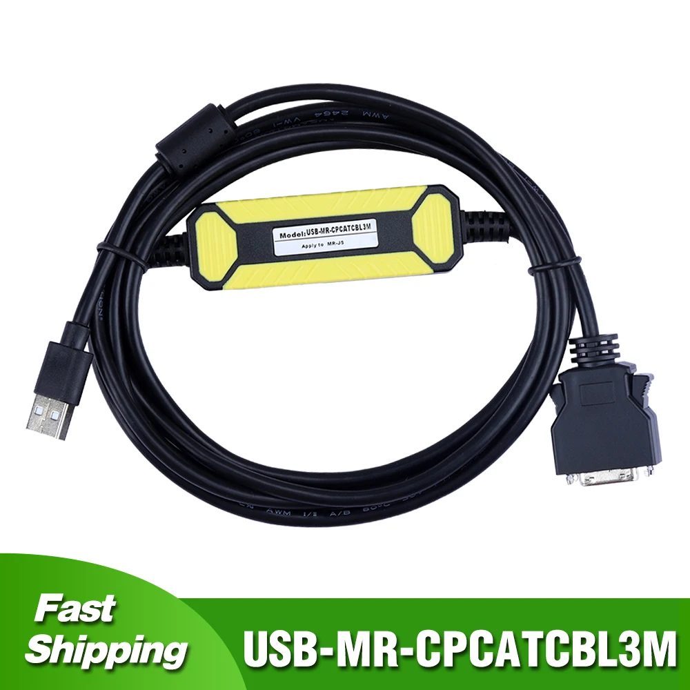 USB-MR-CPCATCBL3M untuk Mitsubishi MR-J2S/J2 Server Debugging Kabel Data Download Line