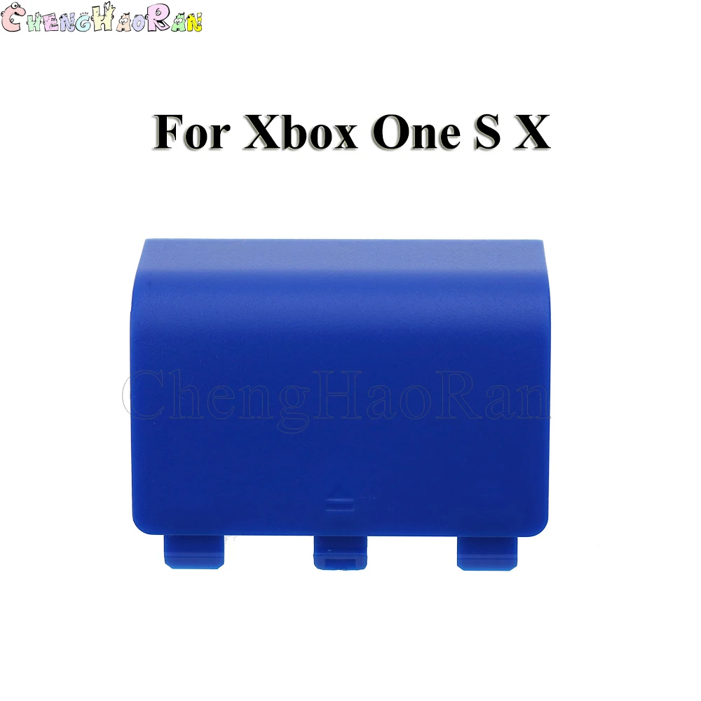 2 pezzi di ricambio in plastica batteria coperchio posteriore coperchio sportello per XBox Series S X custodia piastra Controller blu rosso bianco