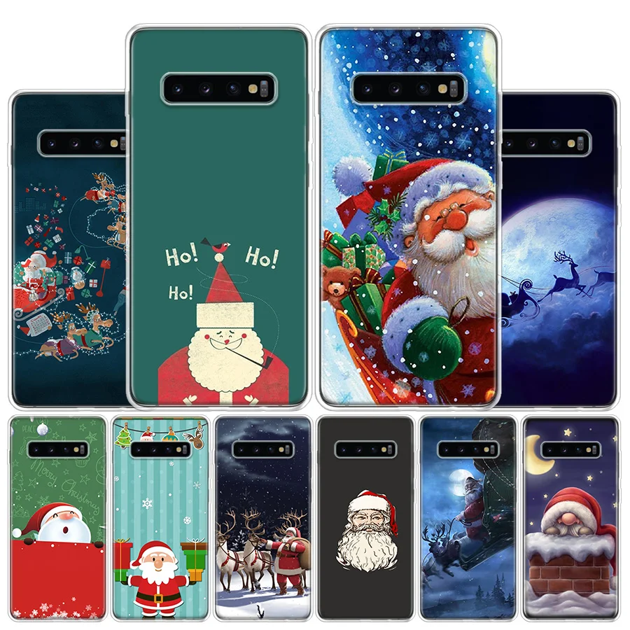 Santa Claus Father Christmas Phone Case For Samsung Galaxy A50 A51 A70 A71 A40 A41 A31 A30 A21S A20E A10 A11 A6 A7 A8 A9 Plus +