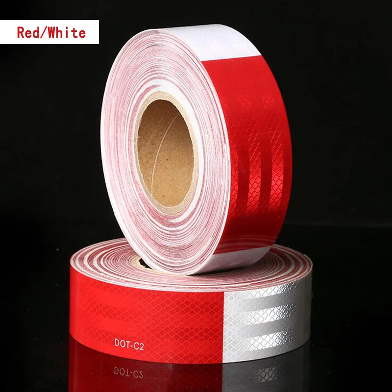 High Intensity Prismatic Reflective Sheet Reflective Adhesive Tape Conspicuity Tape For Truck Trailer