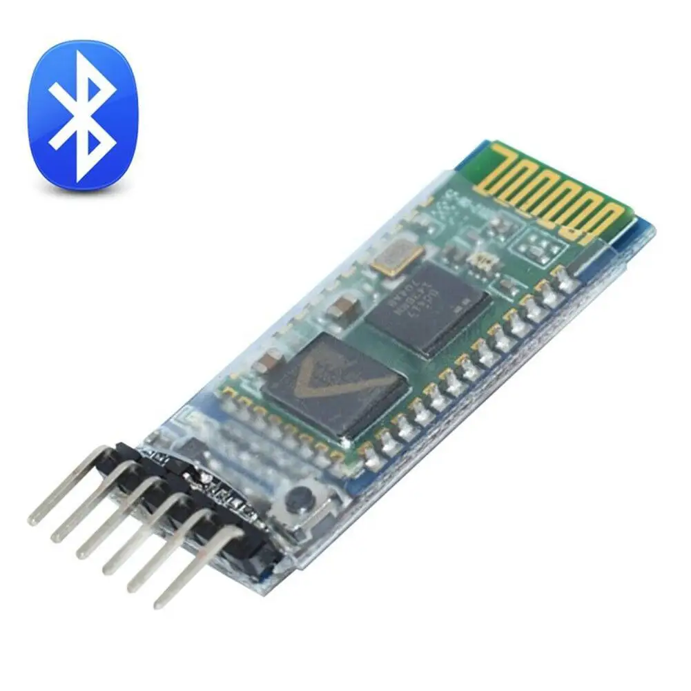 HC-05 6 Pin Master-Slave Integrated Bluetooth Module With Backplane Wireless Bluetooth Serial Port pass-through Module