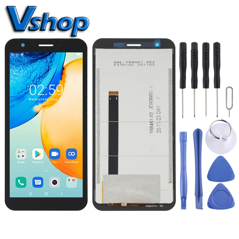 Оригинальный ЖК-экран Blackview BV4900 BV4900 Pro, дигитайзер, полная сборка, с рамкой, ЖК-дисплей для сотового телефона, запасные части