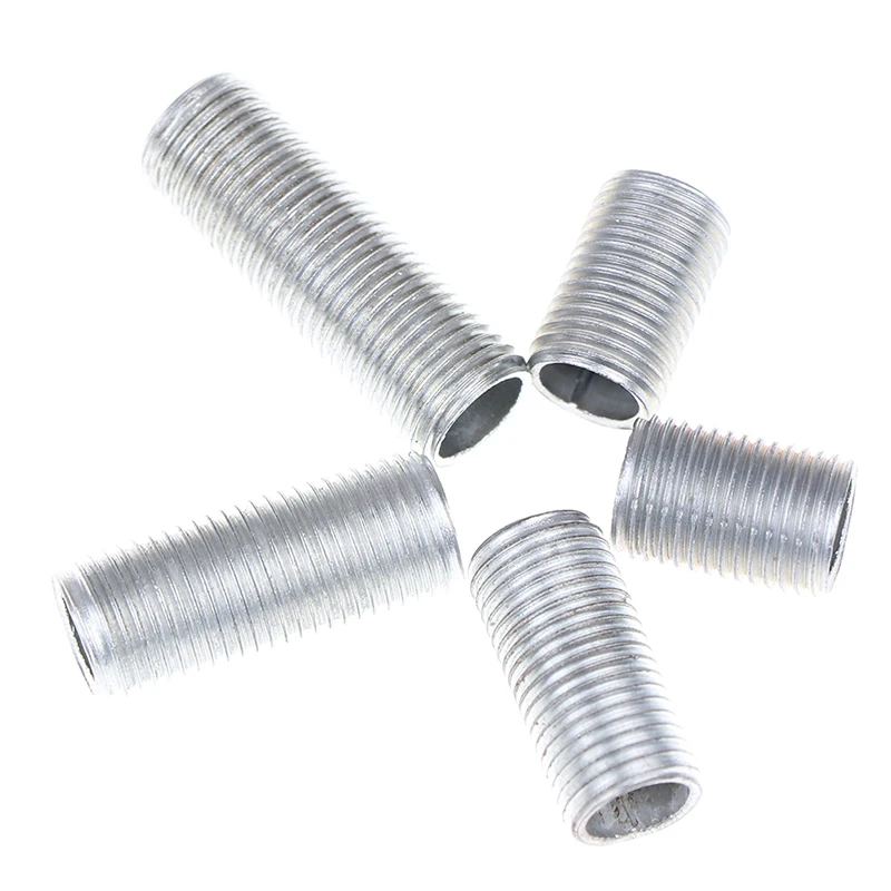 5pcs M10 Hollow Screw Outer Diameter: 10mm Thread Distance: 1mm M10 Hollow Threaded Tube Hollow Screw Lamp Cap Fixing Screw