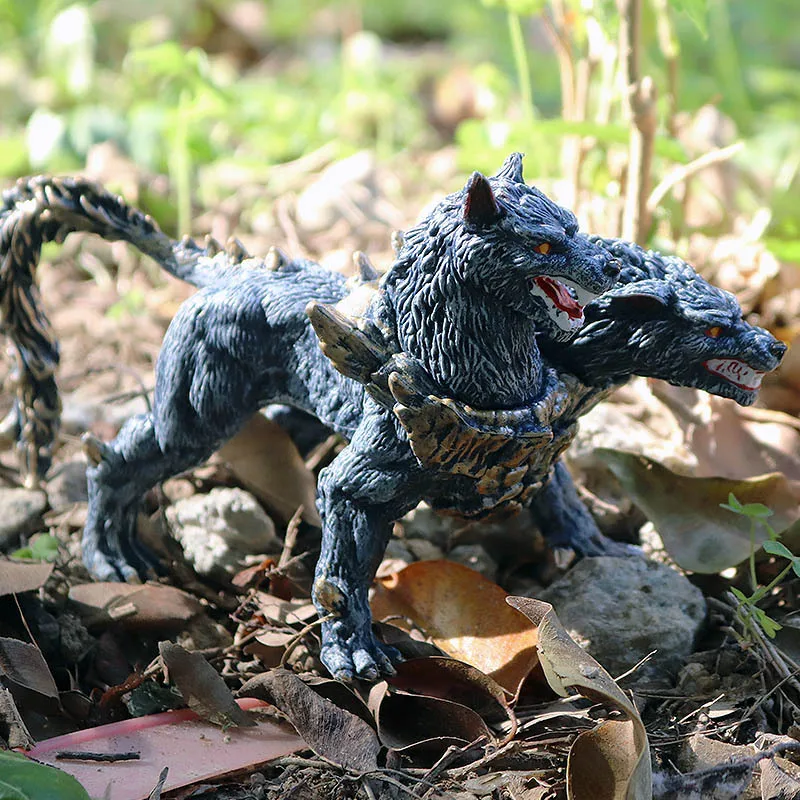 Hellhound Action Figures Creative Lifelike Norse Mythology Garm Hellhound Model Pvc High Quality Model