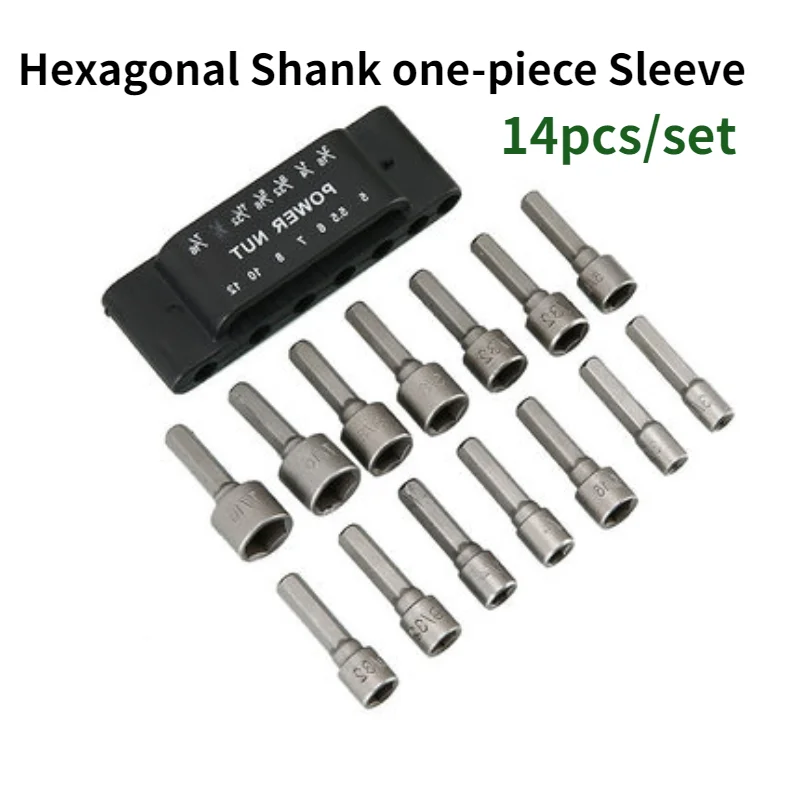 Hexagon Handle Powerful Sleeve / Magnetic Sleeve Pneumatic Air Driven Sleeve / Metric, Imperial Combination/ Nut Rotation Tool