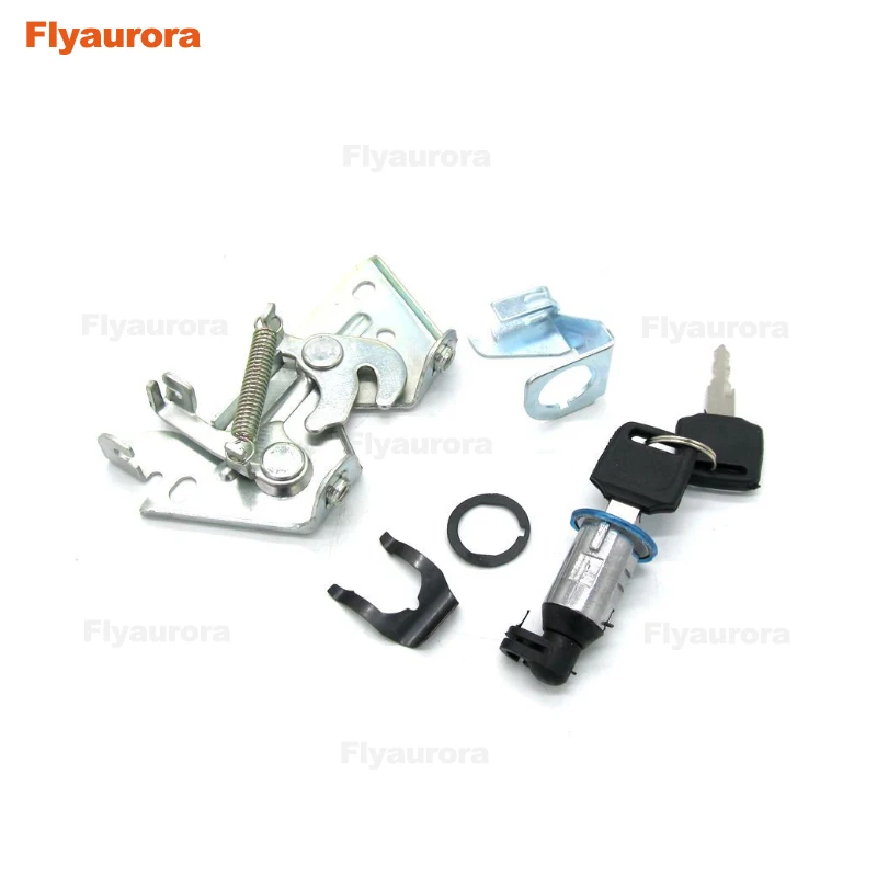 Seat Cowl Lock Key Set Seat Barrel For Kawasaki Z800 Z750R ZX14 ZX1400 ZZR1400 KLZ1000 VERSYS 1000 KLE650 Z1000 Z750 et Flyauror