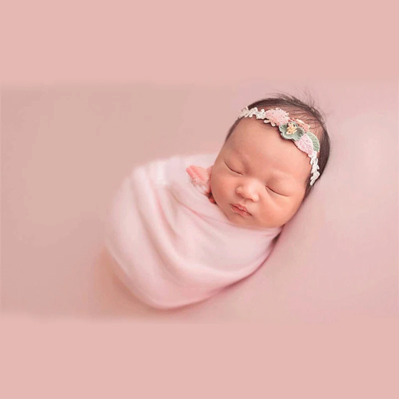 150*170CM Big Size Baby Photography Backdrop Strong Stretch Solid Color Infant Photo Shoot Background Cloth Soft Skin-friendly