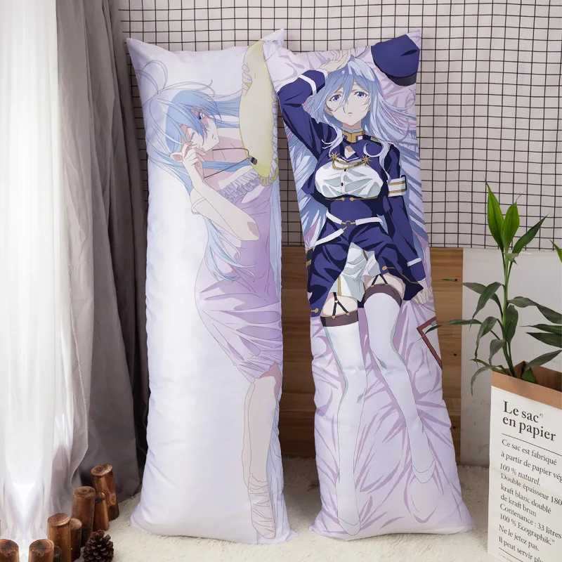 Anime 86 Eighty Six Vladilena Milize Dakimakura Pillow Case Otaku Waifu Peachskin Fullbody Throw Pillowcase Cosplay Gift