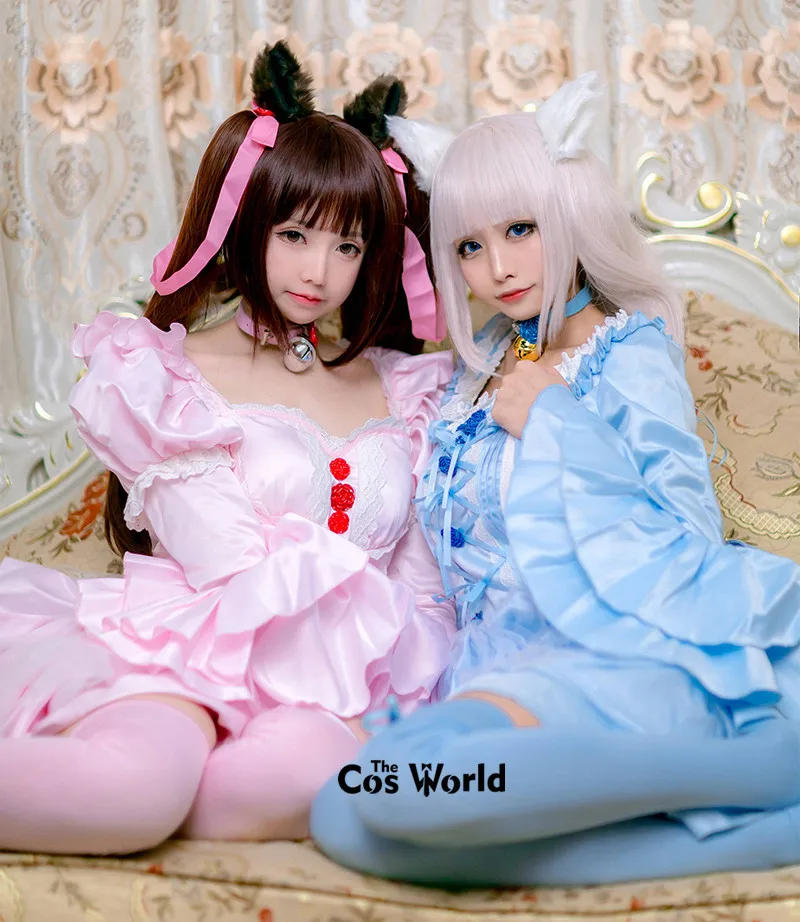 NEKOPARA OVA Nekomimi Paradise Chocola Vanilla Lolita Dress Uniform Outfit Games Cosplay Costumes