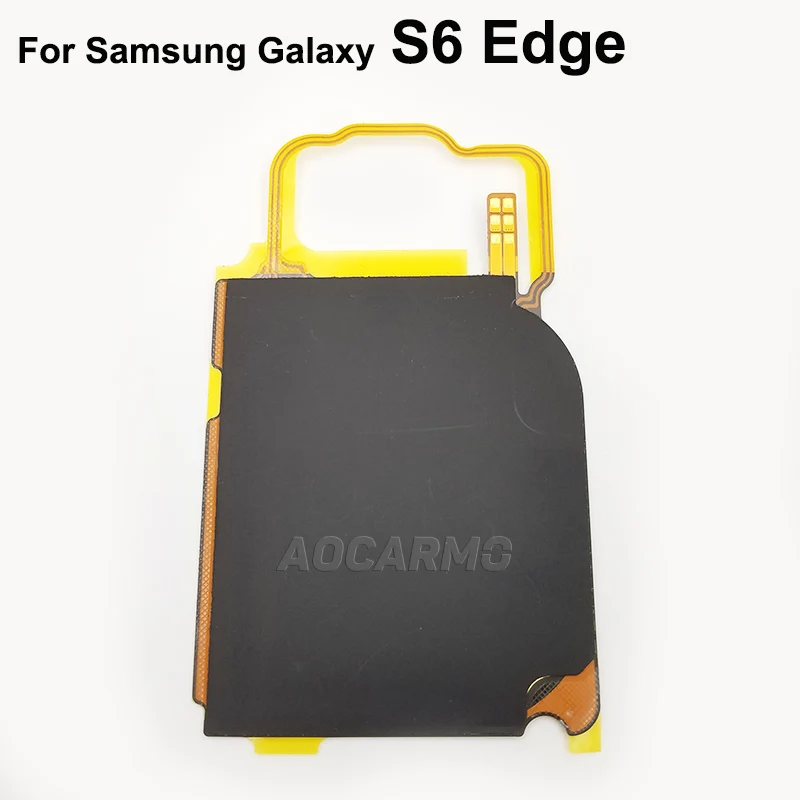 Aocarmo Charger Receiver MFC Wireless Charging Induction Coil NFC Module Flex Cable For Samsung Galaxy S8/S8+ G950 S7 S6 Edge