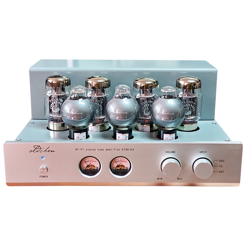 

Newest LaoChen K3 KT88 Push-Pull Tube Amplifier HIFI 45Wx2 Class A handmade Scaffolding amp OCK3 OldChen