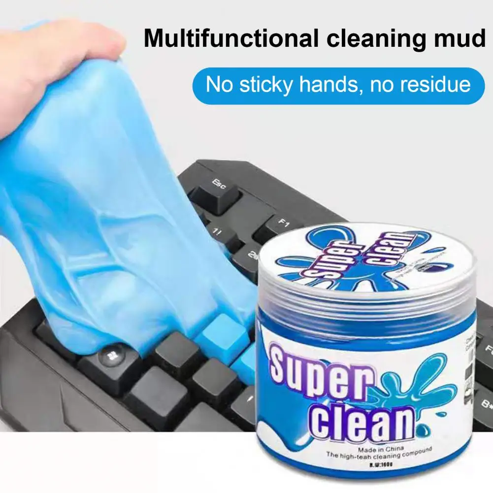 Dust Clean Glue Stretchable Portable Multiple Use Scented Tool Slime Cleaner Gel   Cleaning Gum  for Car Vent