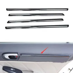 For Honda Civic 8th gen 2004-2009 Car Interior Door Panel Decoration Strips Accessories Auto Moldings Styling