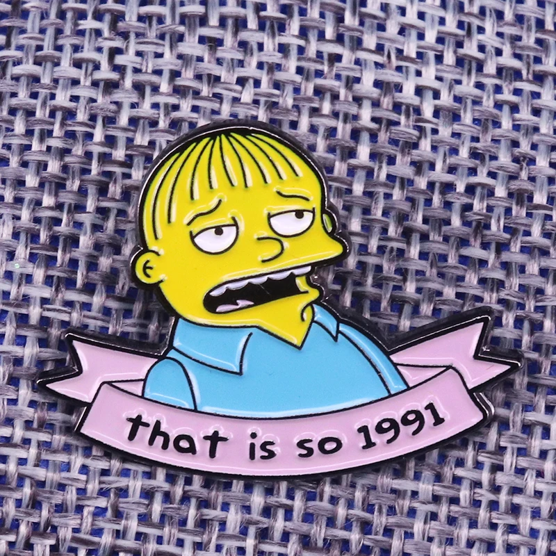 That is so 1991 Brooch inspired Ralph Enamel Pins