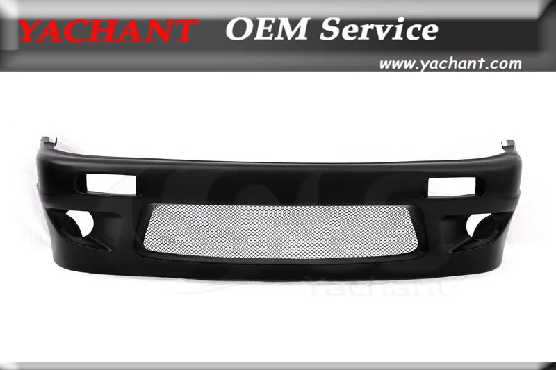 Car-Styling Fiber Glass FRP Bodykit Front Bumper Fit For 1995-1996 S14 Zenki S14A Kouki RB V1 Aero Style Front Bumper