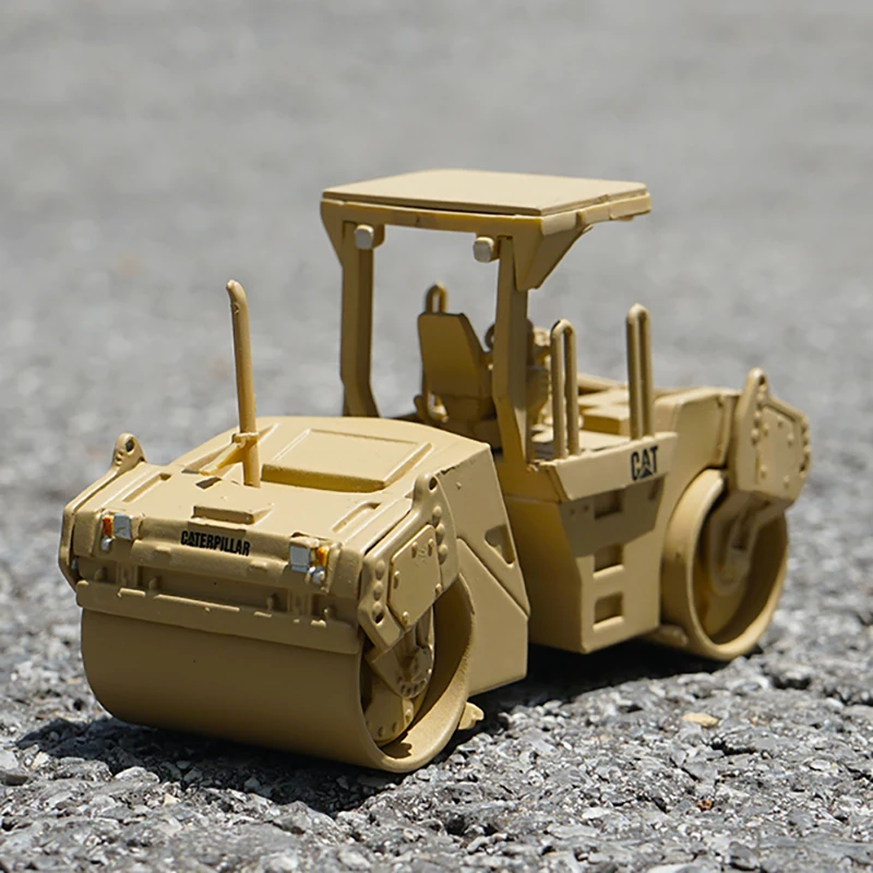 1:50 CAT815F  CAT730 CAT120M CATCB-534D CAT924H  Loader grader road roller bulldozer minecart Alloy engineering vehicle models