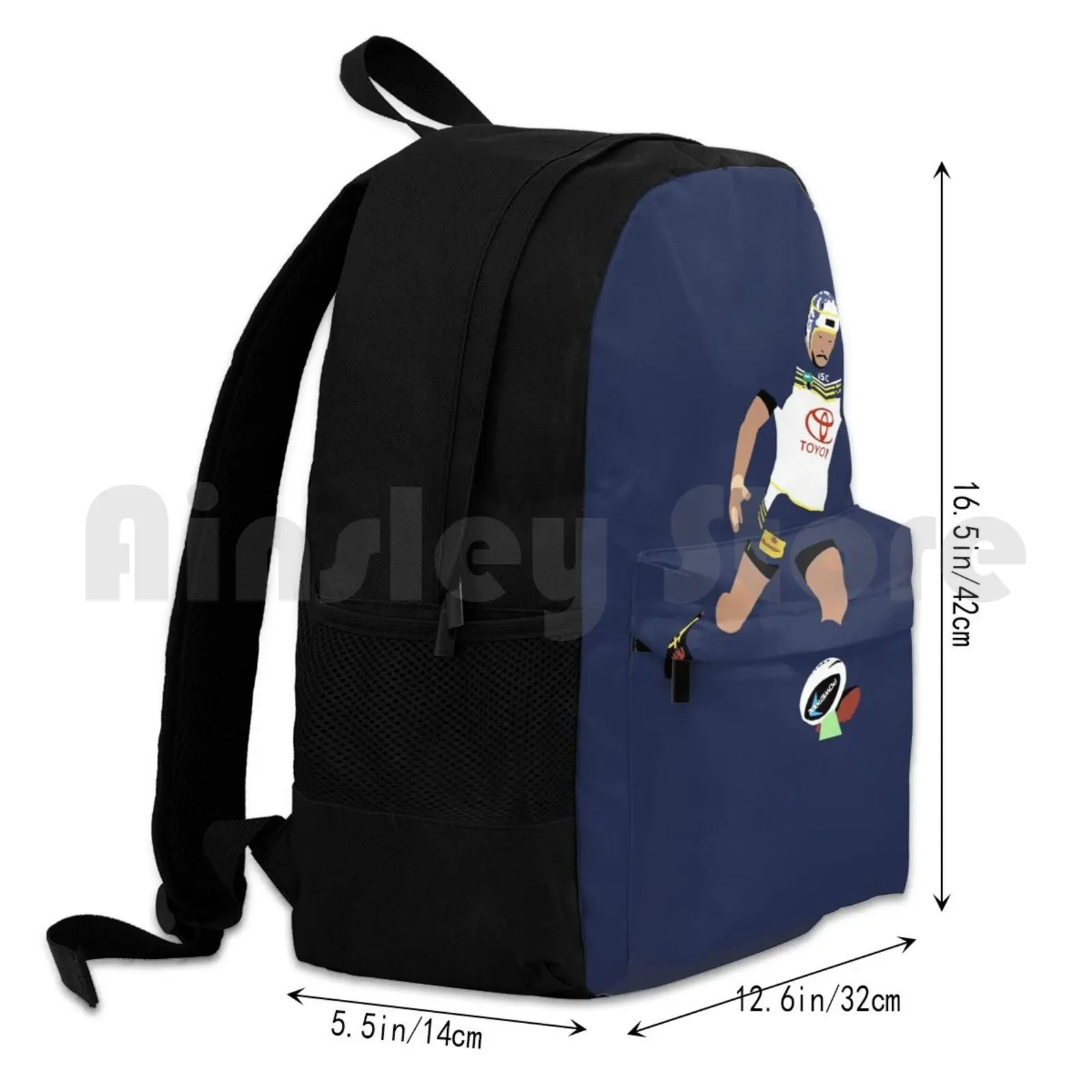 Johnatan Thurston Queensland Cowboys Nrl zaino da trekking all'aperto equitazione arrampicata borsa sportiva johnatan Thurston Nrl stato di