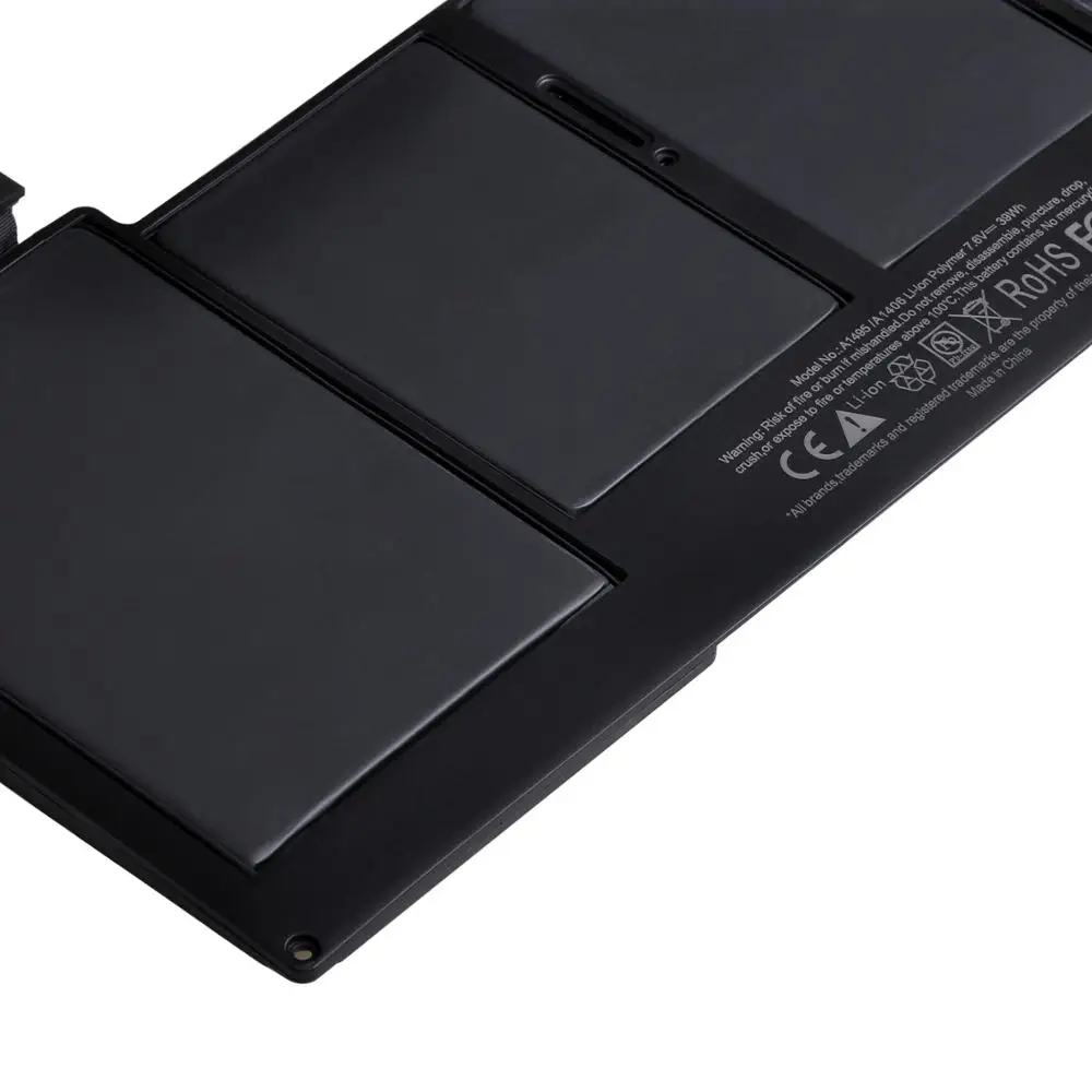 แบตเตอรี่แล็ปท็อป A1406 A1495 สำหรับ Apple MacBook Air 11 "A1370 กลาง 2011 & A1465 (2012-2015) 39WH 7.6V