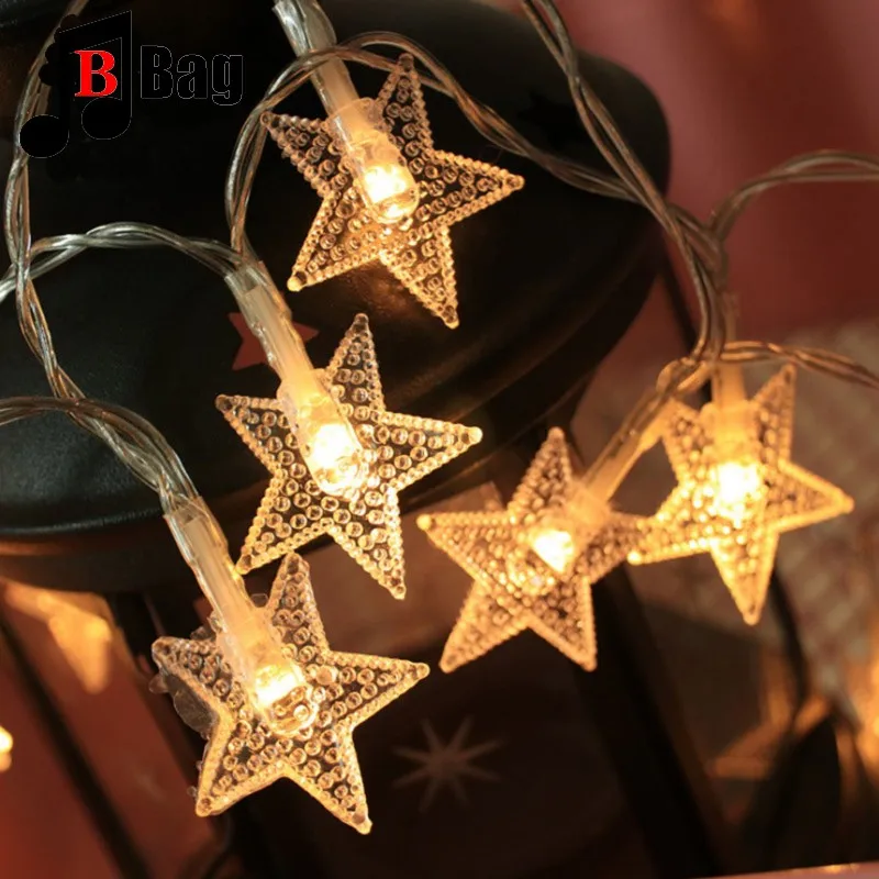 10 star LIGHTS no battery Small light decoration ita bag Accessories night Shiny light candy colors the anime bag trend