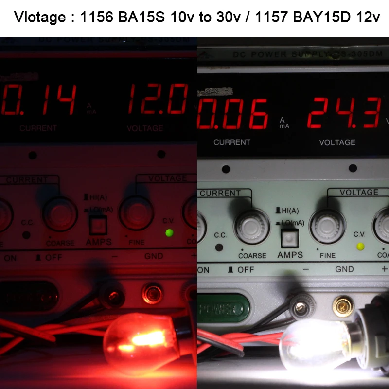 Lampara Led Light 1156 BA15S 1157 BAY15D 1142 BA15D P21W 12v 24v 2W Cob Canbus Auto Turn Signal Lamp Car Truck Tail Brake Bulb