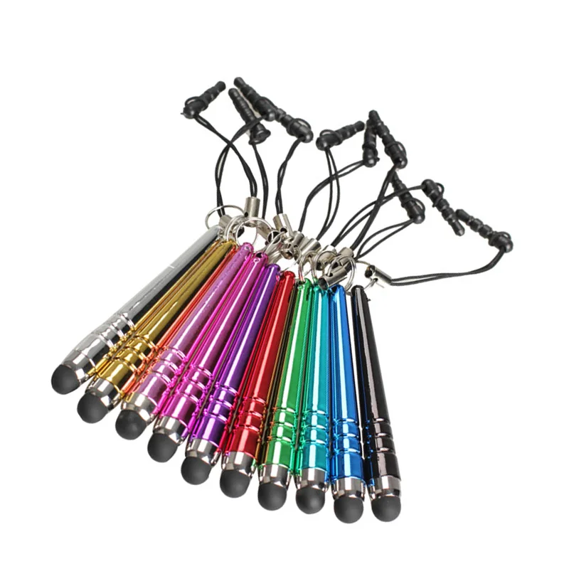 10 Pcs Capacitive Touch Screen Pen Mobile Phone Stylus Touch Pen for Phone Tablet Random Color Easy to carry Write fluently