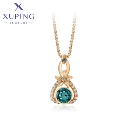 Xuping Jewelry Fashion New Crystals Pendant Necklaces for Women Brithday Gift 610426166