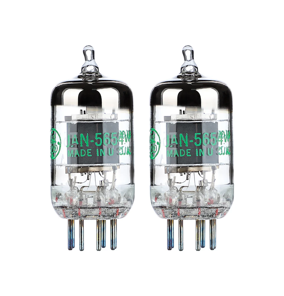 AIYIMA 2Pcs GE 5654W Vacuum Tube Valve Vacuum Electronic Tube Upgrade For 6J1 6m1 6AK5 6J1P EF95 Pairing Amplifier Audio